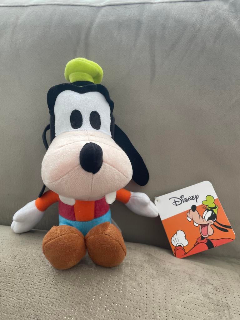 Disney Goofy Knuffel - Zo goed als nieuw met label, Ophalen, Disney, Hond, Meerkleurig