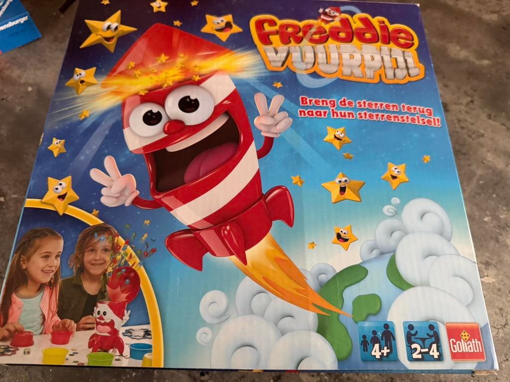 Freddie Vuurpijl spel, Ophalen of Verzenden, Zo goed als nieuw