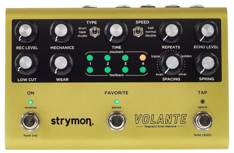 Strymon Volante Tape Echo - Magnetische Echo Machine, Verzenden, Zo goed als nieuw, Delay of Echo