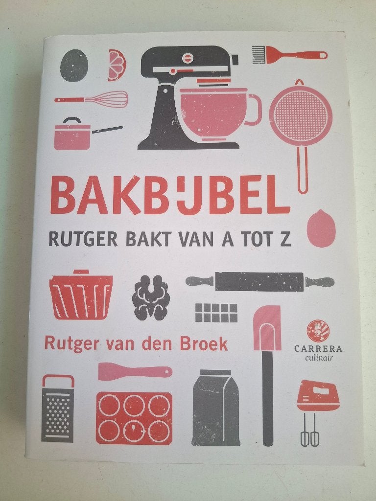 Rutger van den Broek - Bakbijbel NIEUW, Rutger van den Broek, Nieuw, Ophalen of Verzenden, Nederland en België