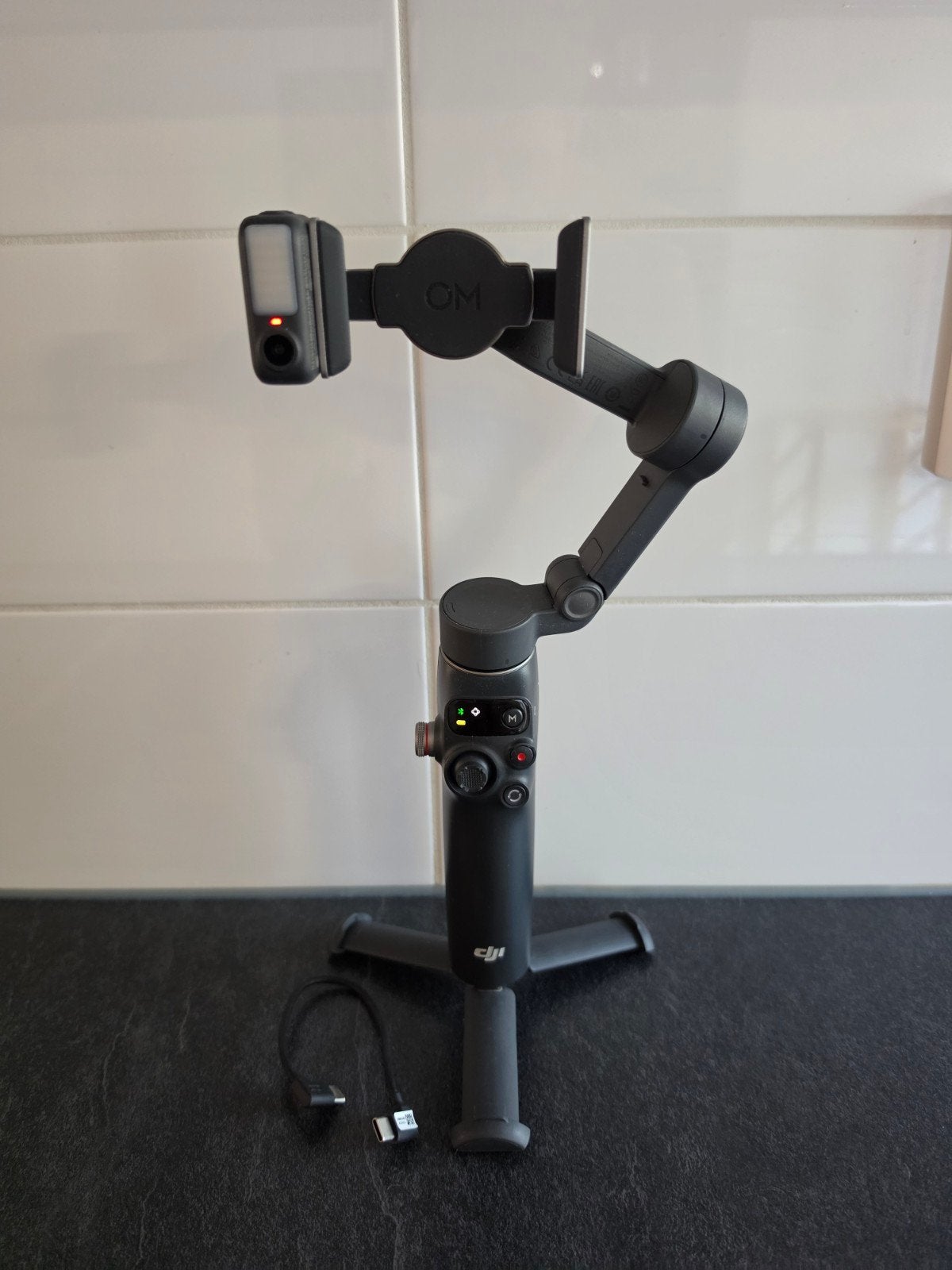 DJI Osmo Mobile 7P, 125 cm of minder, Ophalen of Verzenden, Zo goed als nieuw, Bluetooth