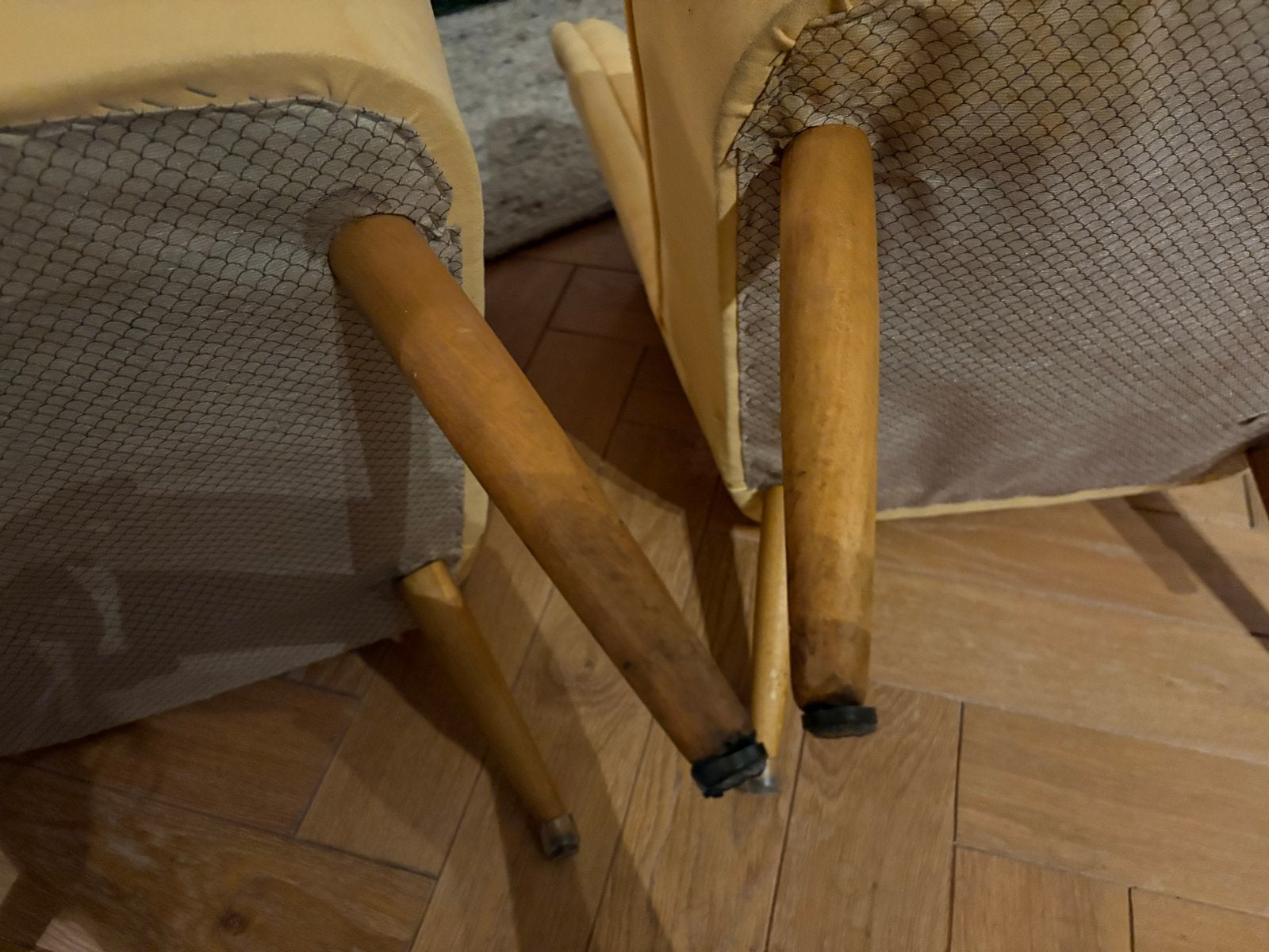 Vintage fauteuils, set van 2, Antiek en Kunst, Antiek | Meubels | Stoelen en Banken, Ophalen