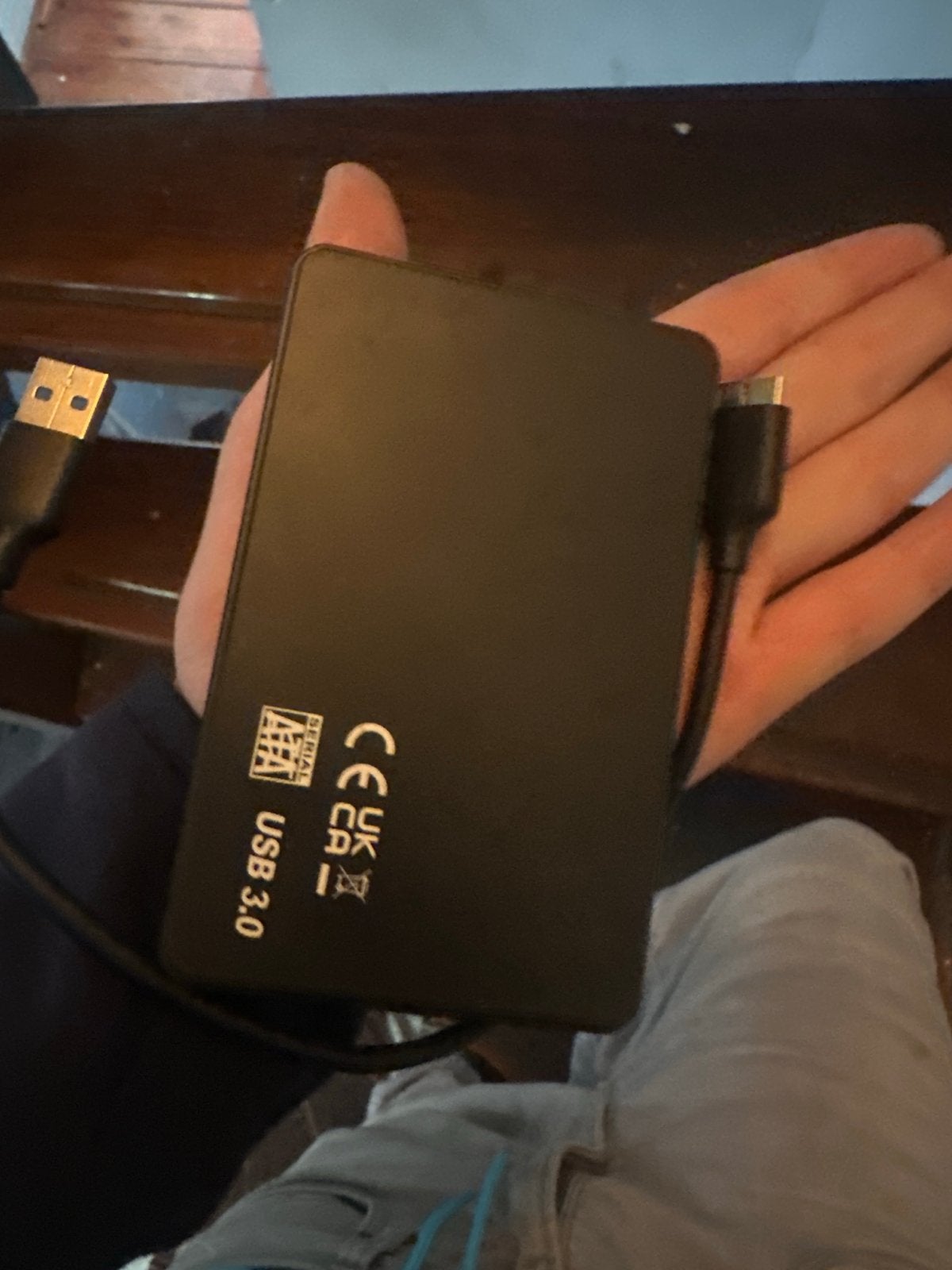 Externe USB 3.0 Harde Schijf Behuizing, Ophalen, Server, HDD, Zo goed als nieuw