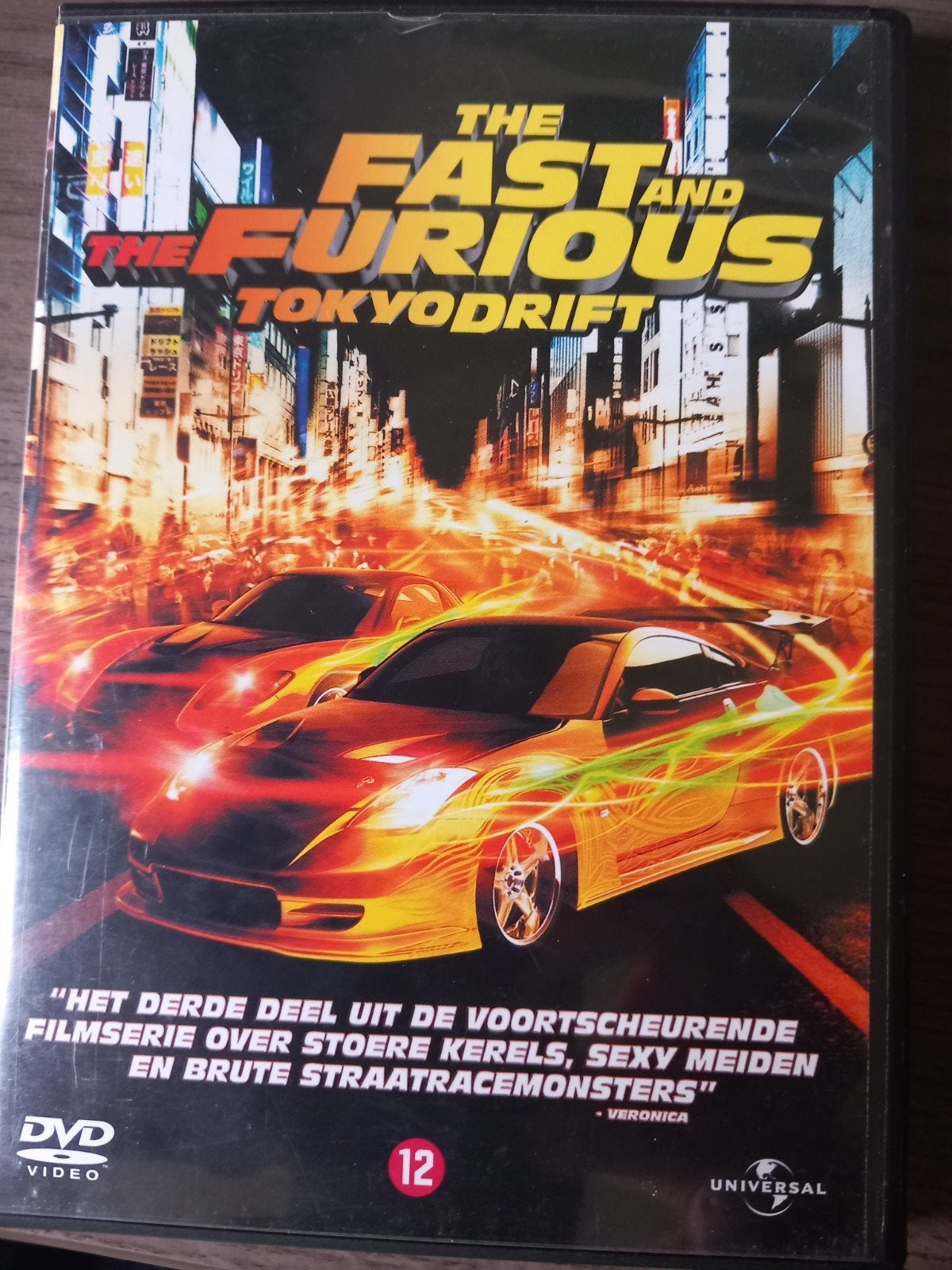 The Fast and The Furious: Tokyo Drift DVD, Vanaf 12 jaar, Ophalen of Verzenden, Gebruikt, Actiethriller
