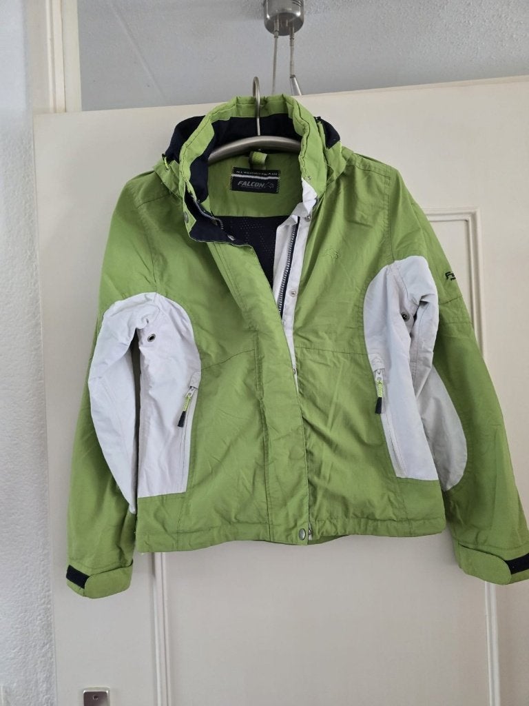 @ Groene Falcon Jas maat s all weather supplies, Ophalen of Verzenden, Gedragen, Maat 36 (S), Groen