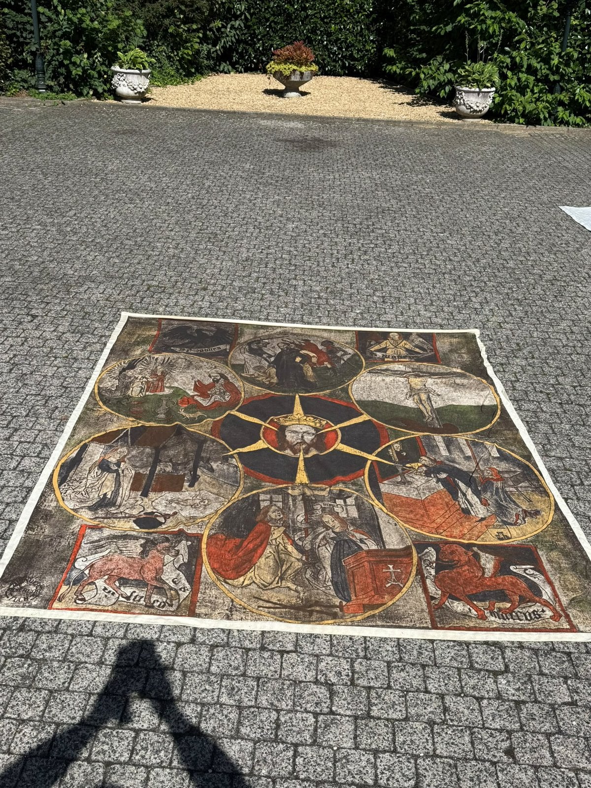 Jaren 30 vaandel, Antiek en Kunst, Ophalen of Verzenden