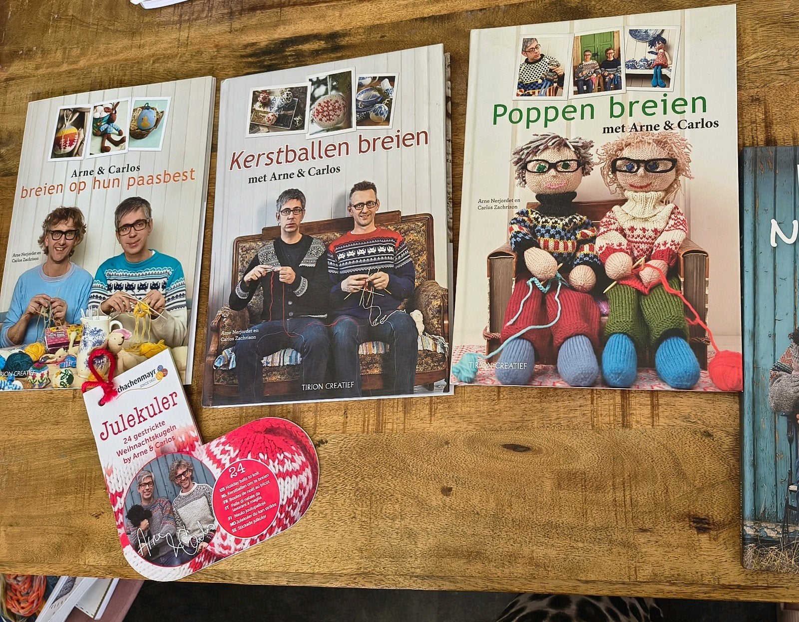 3 boeken breien met Arne & Carlos, Ophalen of Verzenden, Zo goed als nieuw, Breien en Haken