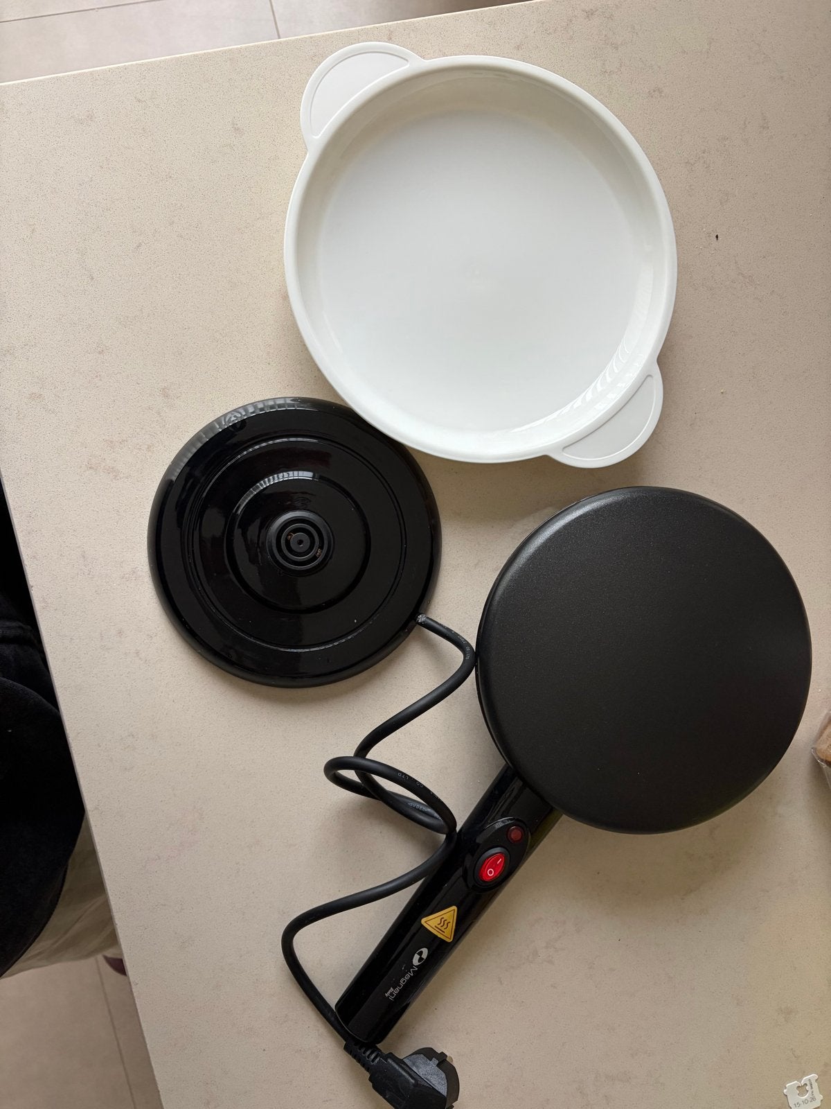 Crêpe maker / Pannenkoekenmaker, Ophalen of Verzenden, Zo goed als nieuw