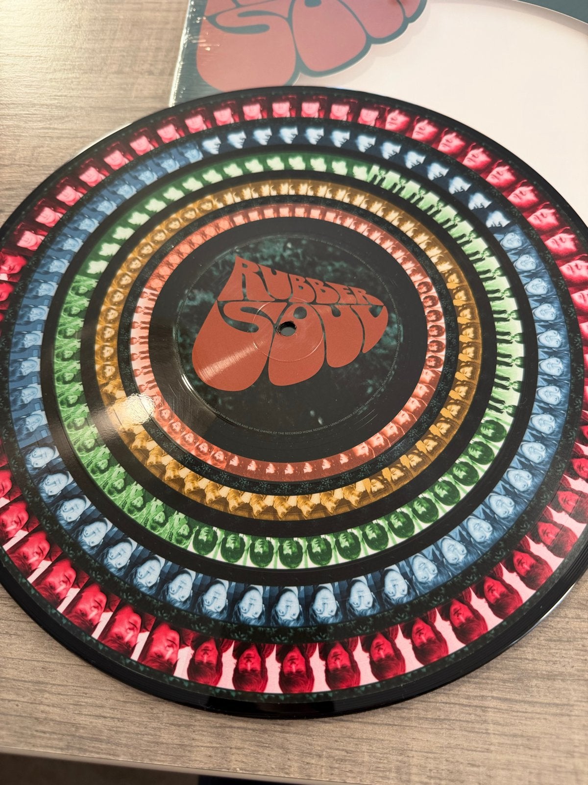 The Beatles - Rubber Soul Zoetrope Picture Disc LP