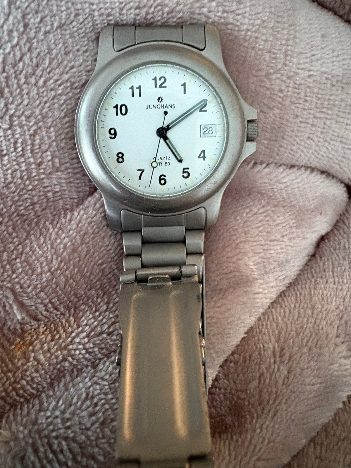 Junghans Titanium Horloge - Waterbestendig Quartz, Overige merken, Overige materialen, Gebruikt, Polshorloge