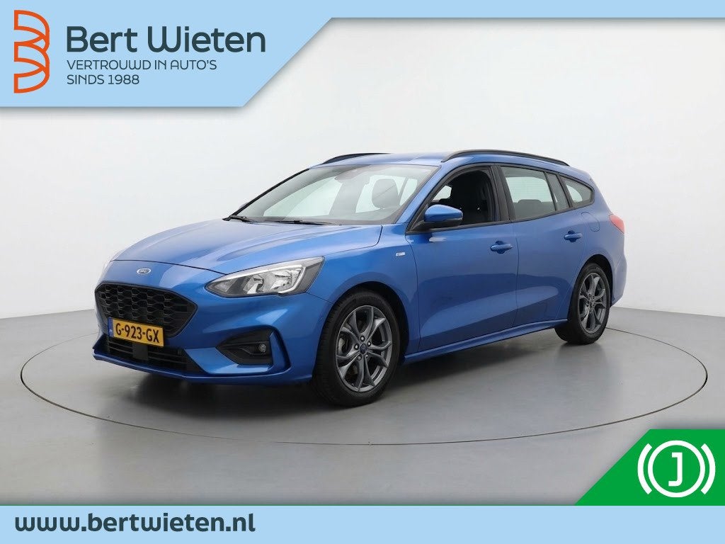 Ford FOCUS Wagon 1.5 EcoBoost ST Line Business | Geen import, Auto's, Stof, Gebruikt, 150 pk, Blauw