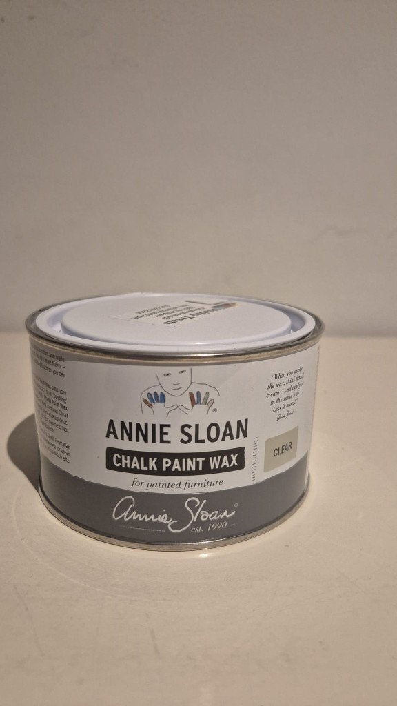 3x Annie Sloan Chalk Paint Wax Clear, Minder dan 5 liter, Ophalen of Verzenden, Nieuw, Wit