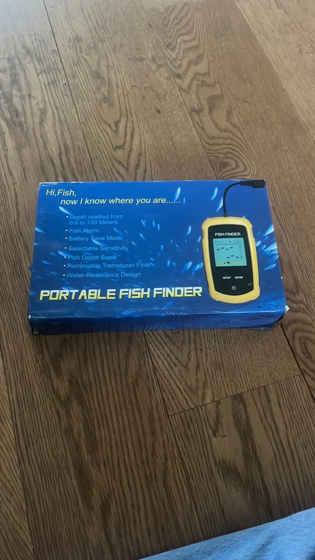 Portable fish finder, Ophalen of Verzenden, Zo goed als nieuw, Overige typen