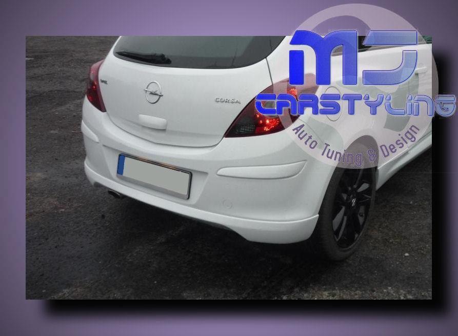 Opel Corsa D - Achterbumper spoiler [OPC Line], Ophalen of Verzenden, MJ-Carstyling, Info@mj-carstyling.net, Sibeliusstraat 81 5011JH Tilburg