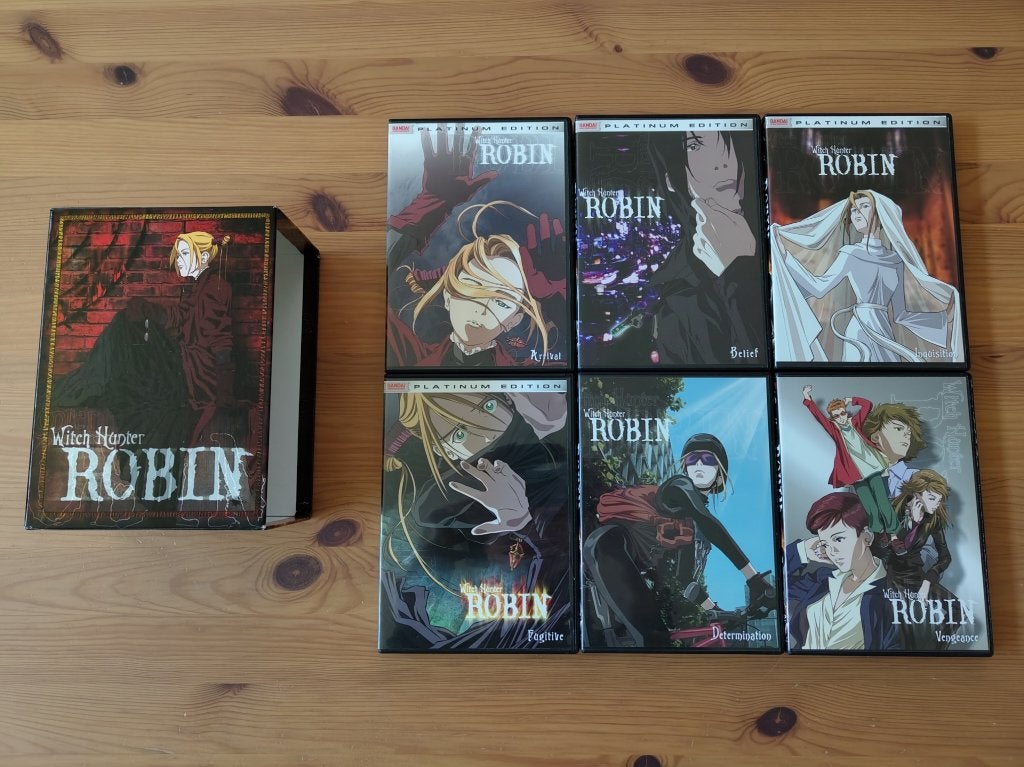 Witch Hunter Robin anime dvd-box VS, Cd's en Dvd's, Tekenfilm, Anime (Japans), Ophalen of Verzenden, Zo goed als nieuw