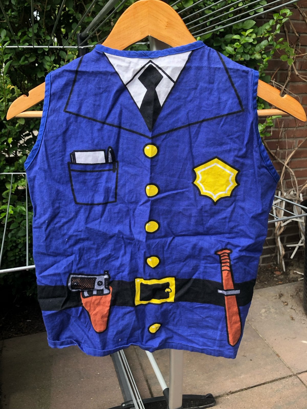 Politievestje voor kinderen - Verkleedkleding, Ophalen of Verzenden, Gebruikt, 122 t/m 128, Jongen of Meisje