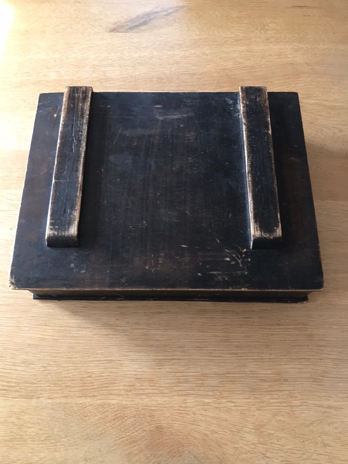 Antiek houten kistje, Antiek en Kunst, Ophalen of Verzenden
