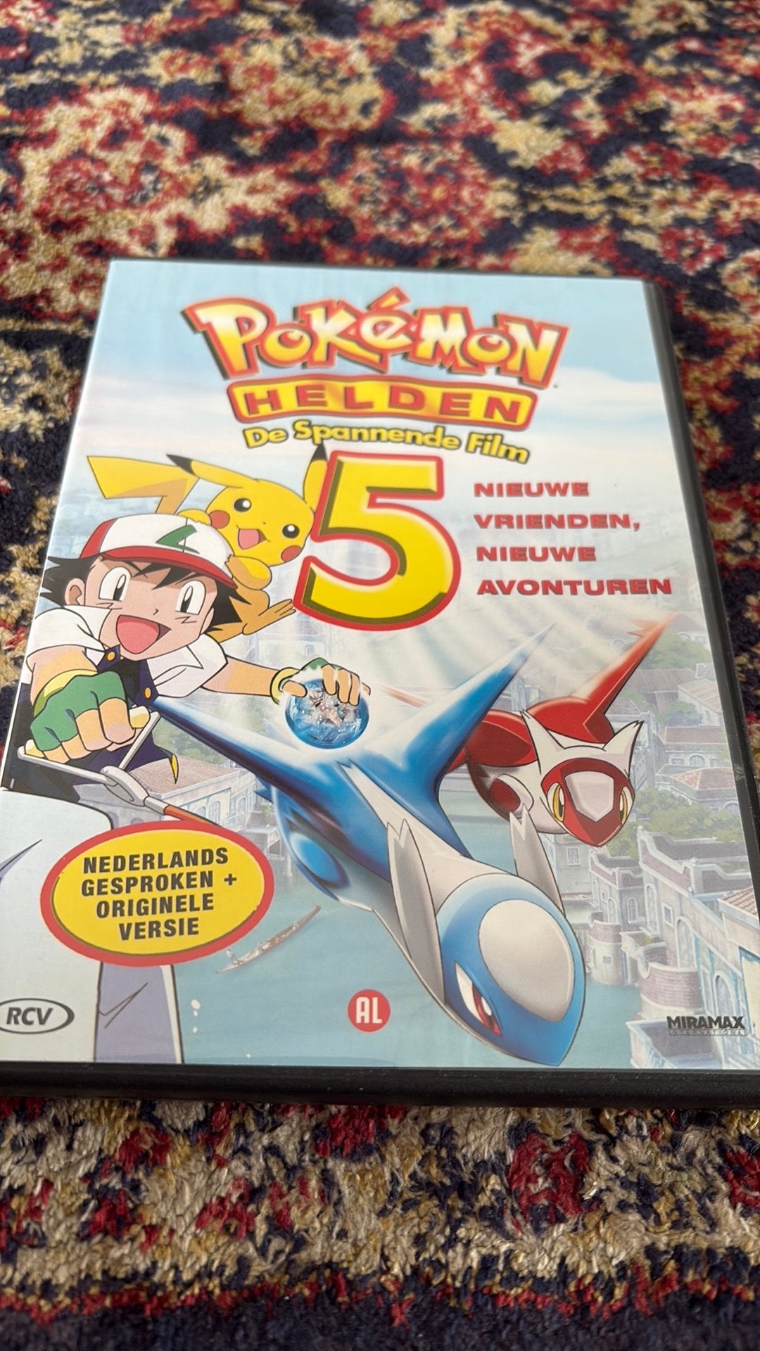 3 pokemon dvd, Cd's en Dvd's, Gebruikt, Tekenfilm, Ophalen of Verzenden, Alle leeftijden