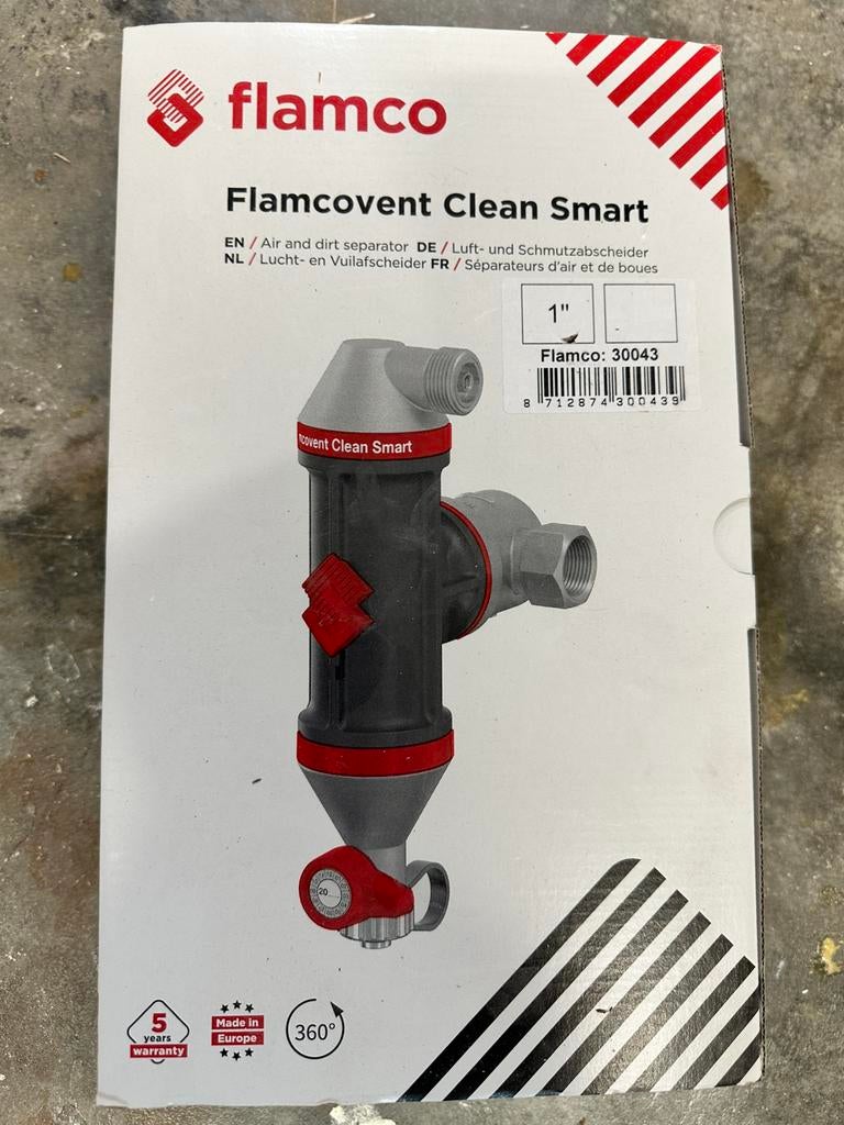 Flamcovent clean smart 1” nieuw, Minder dan 30 cm, Overige typen, Nieuw, Minder dan 60 cm