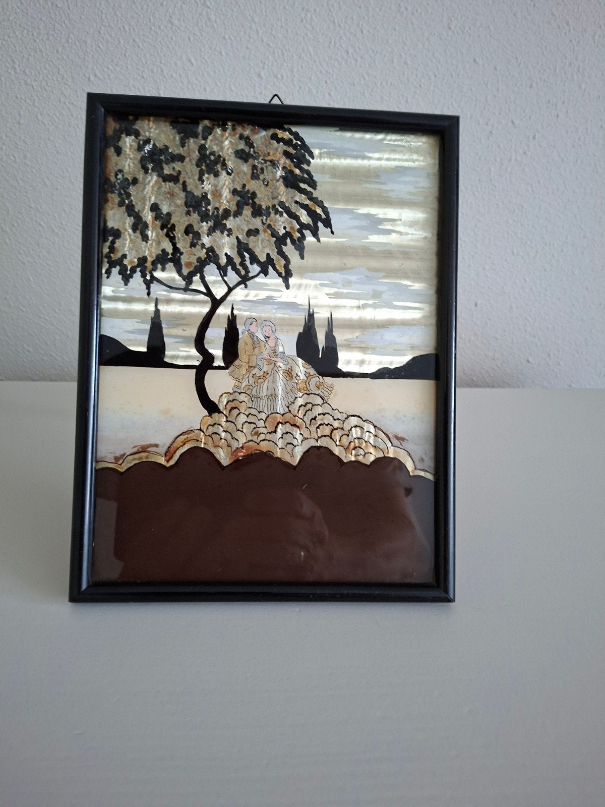 Antieke Franse prent 18x24cm, Ophalen