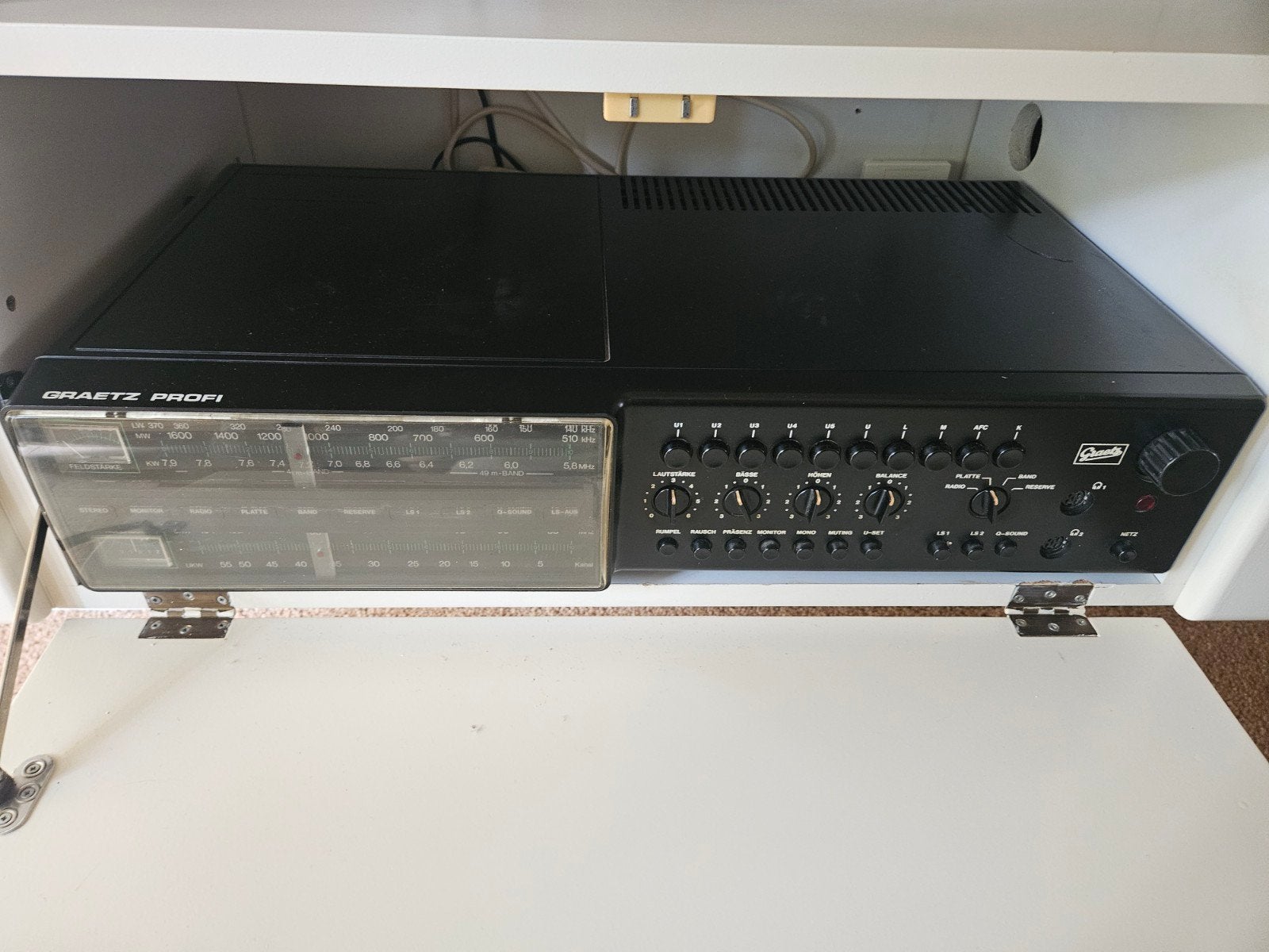 Graetz Profi 306 Vintage Stereo Receiver, Overige merken, Gebruikt, Tuner of Radio, Losse componenten
