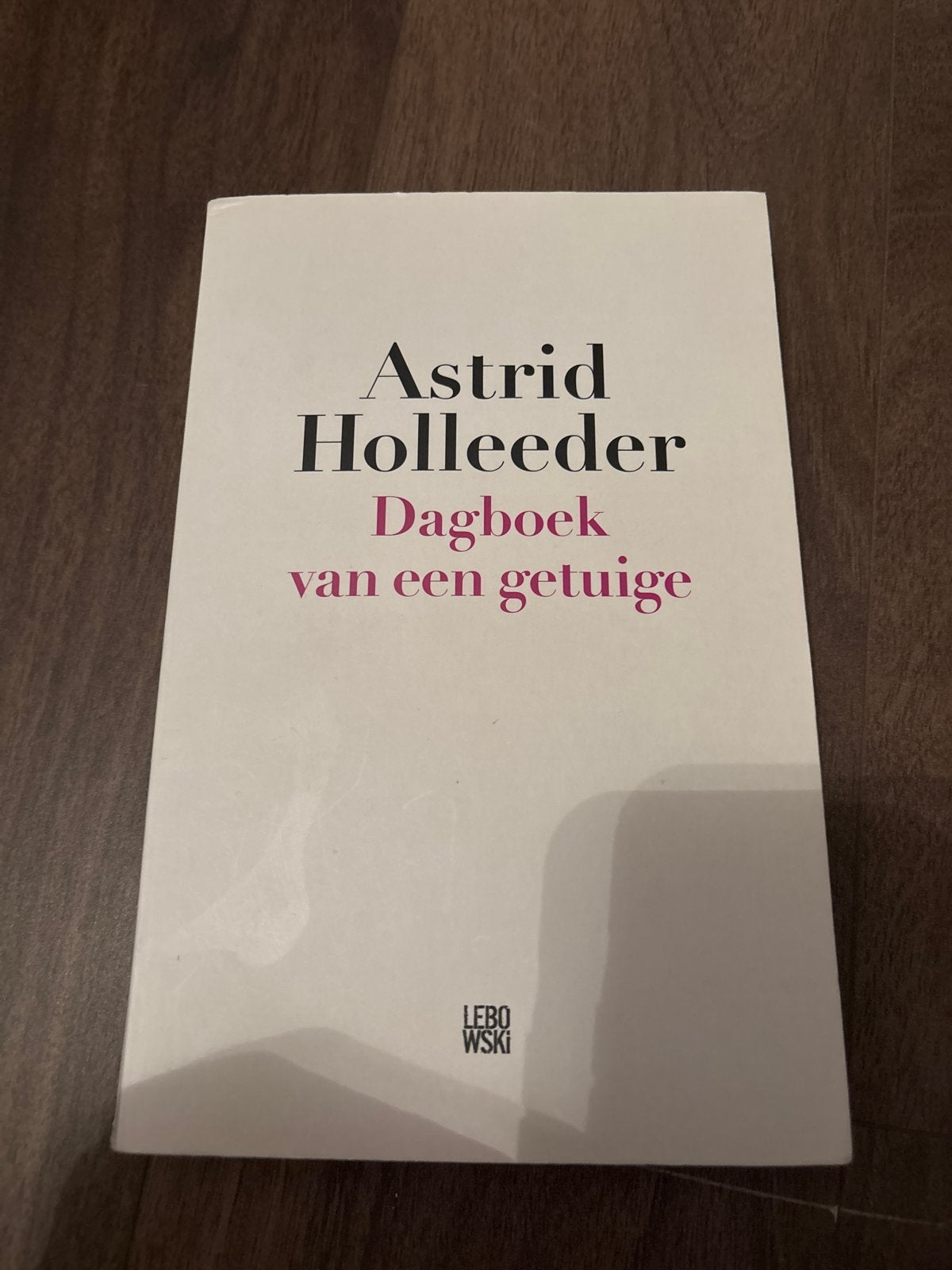 Astrid Holleeder - Dagboek van een getuige, Ophalen of Verzenden, Zo goed als nieuw, Overige