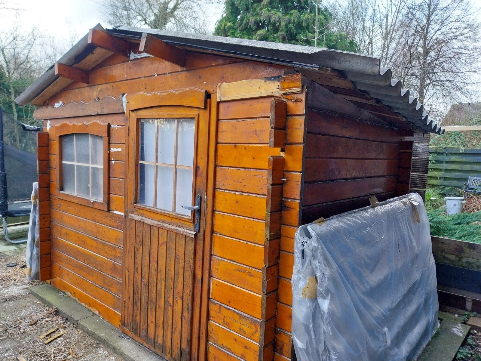 Gratis tuinhuis, Ophalen, Gebruikt, 250 tot 500 cm