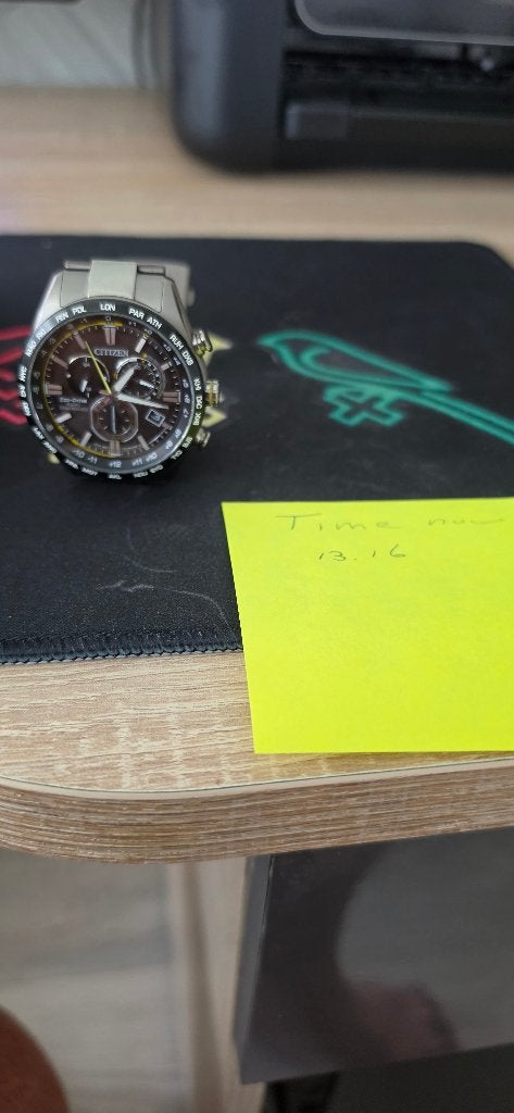 Citizen Horloge ZGAN   CB5947-80E, Ophalen, Staal, Citizen, Zo goed als nieuw