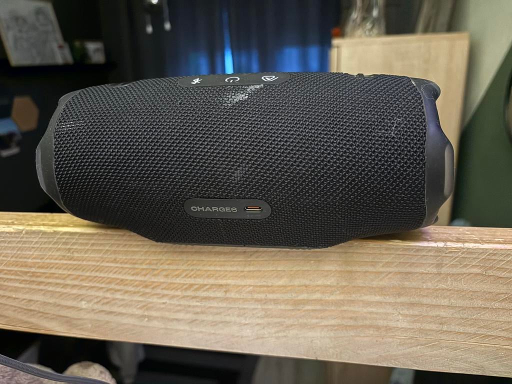 JBL Charge 6 Draagbare Bluetooth Speaker Zwart, Gebruikt, JBL, Overige typen, Ophalen of Verzenden
