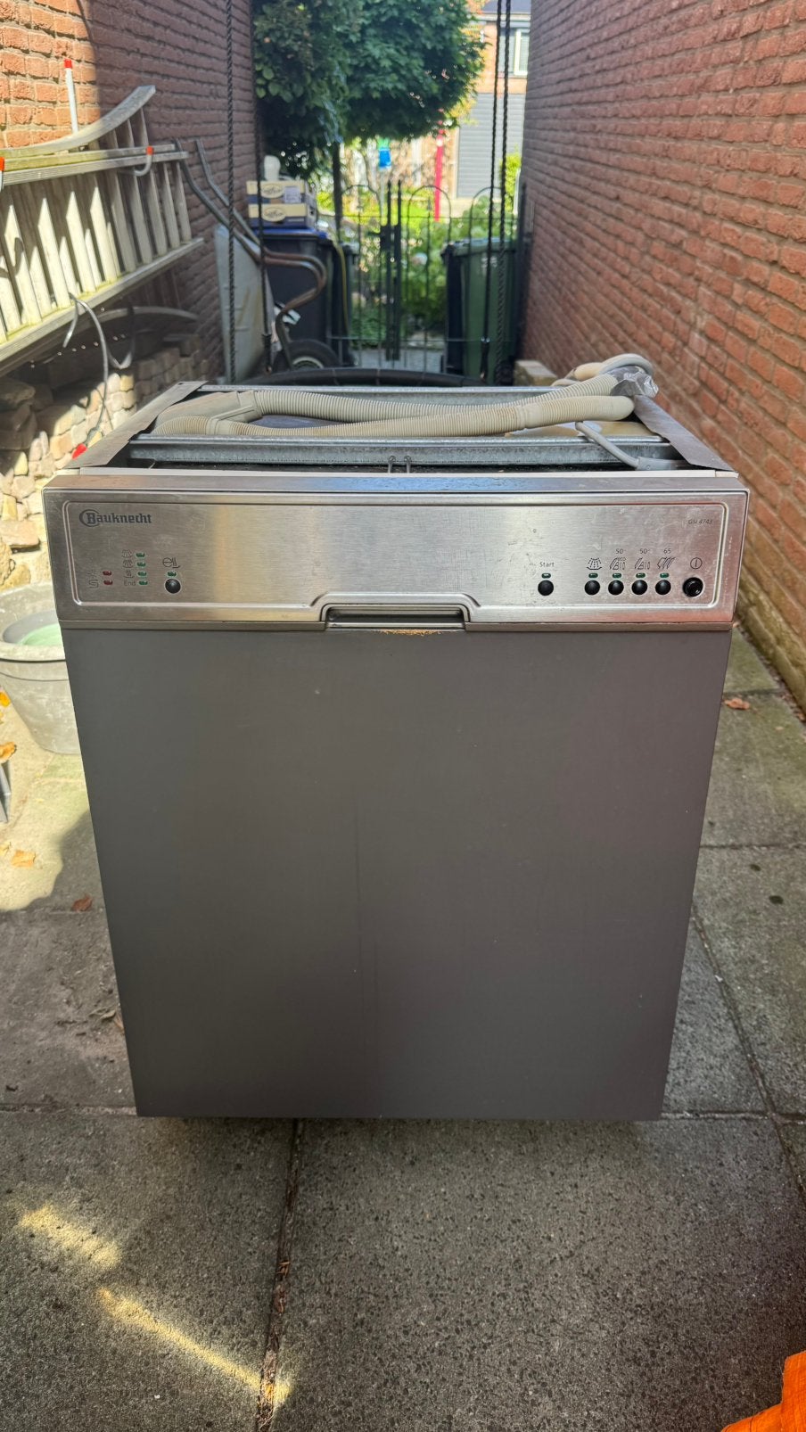 Bauknecht GSI4743 vaatwasser, Ophalen, Gebruikt, Minder dan 85 cm, Eco programma
