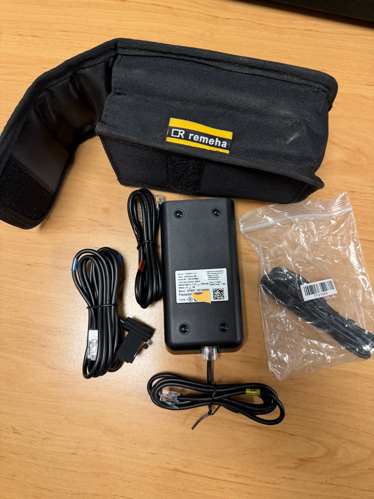 Remeha Smart Service Tool GTW35 met accessoires, Ophalen of Verzenden