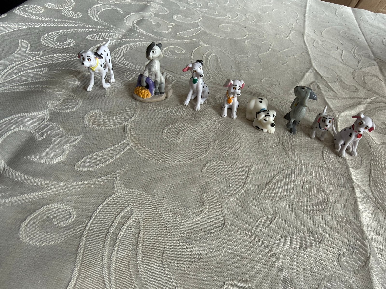101 Dalmatiërs beeldjes set - Disney figuren, Ophalen of Verzenden, Gebruikt