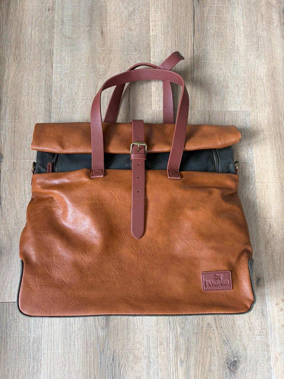 Vanguard rolltop rugzak, 40 tot 60 cm, 30 cm of meer, Bruin, Nieuw