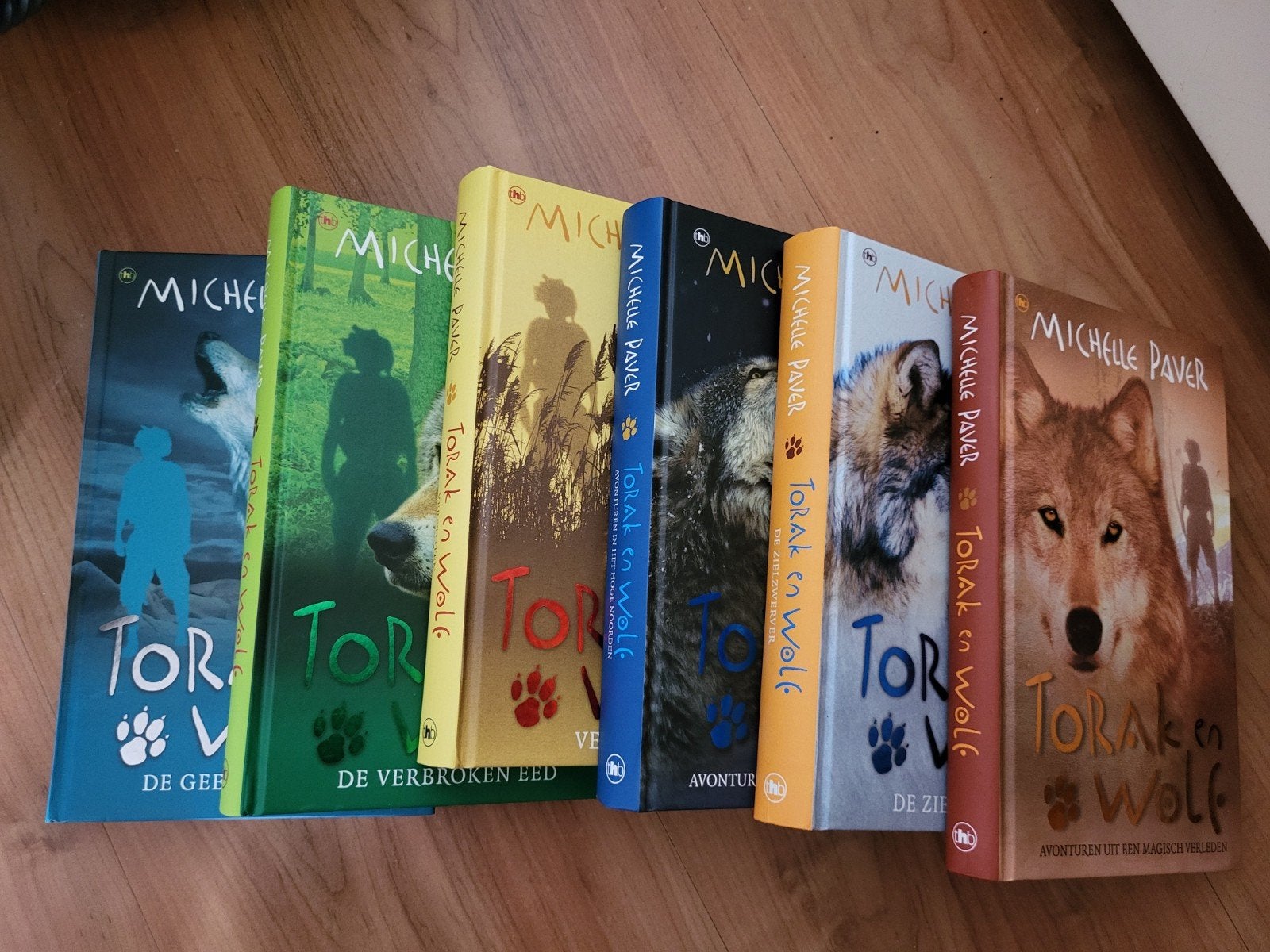 Torak en Wolf serie - Michelle Paver (6 boeken), Boeken, Ophalen, Zo goed als nieuw, Michelle Paver