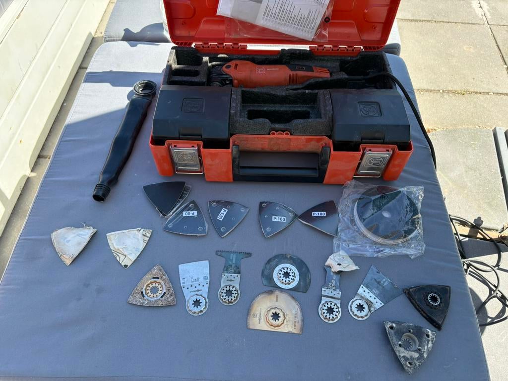 Nette Fein Multimaster FMM350QSL multitool met accessoires, Ophalen of Verzenden, Zo goed als nieuw