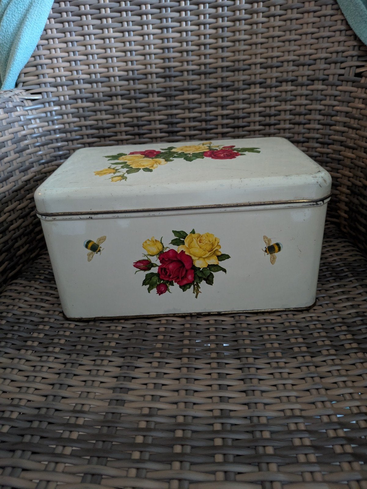 mooi Vintage blik, Ophalen of Verzenden, Gebruikt, Overige, Overige merken