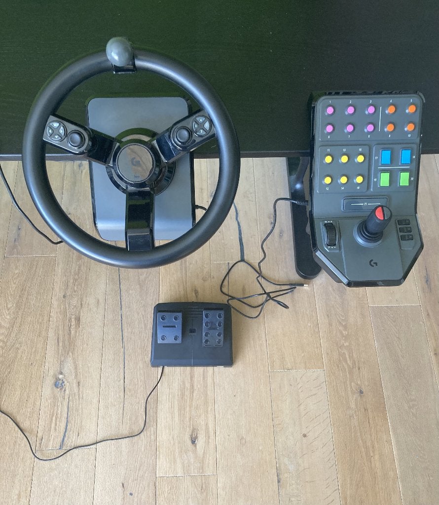 Logitech Heavy Equipment bundel, Ophalen, Zo goed als nieuw, Logitech