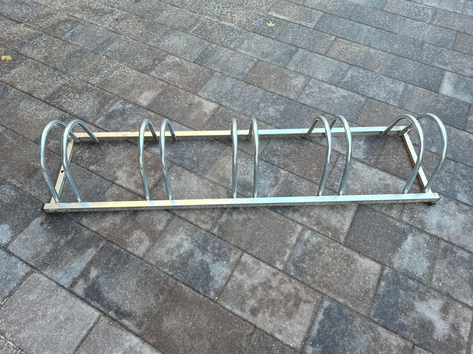Metalen fietsenrek - 150 cm breed, Ophalen