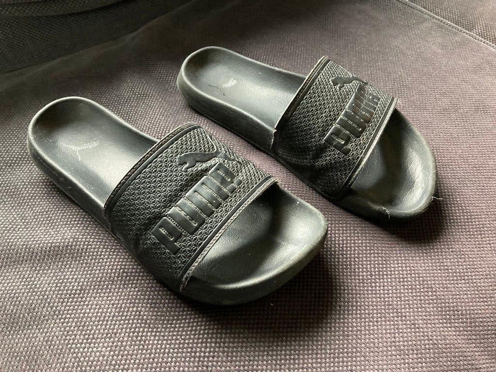 🩴 PUMA Slippers maat 39, Ophalen of Verzenden, Gedragen, Zwart