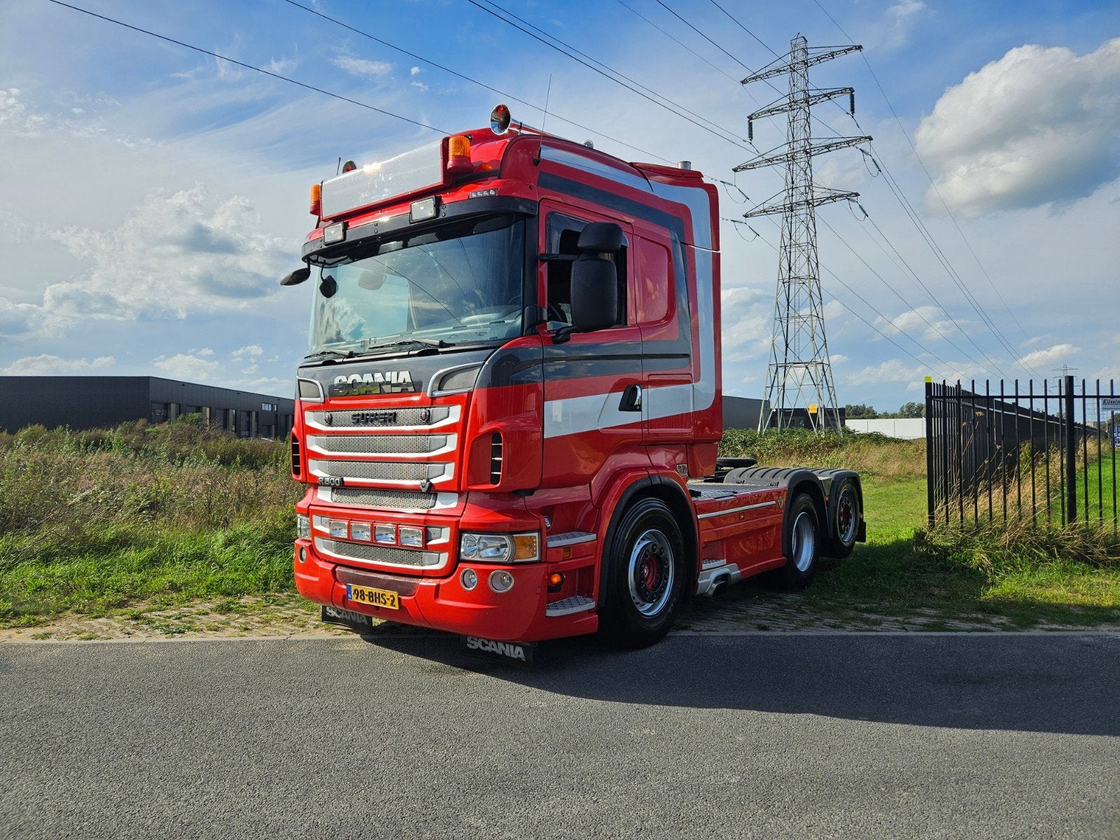 Foto 11 van Scania R500 V8 highpipes. showtruck.