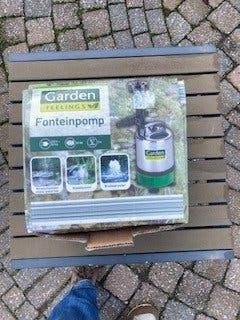 Garden Fonteinpomp nieuw, Ophalen of Verzenden, Nieuw, Vijverpomp