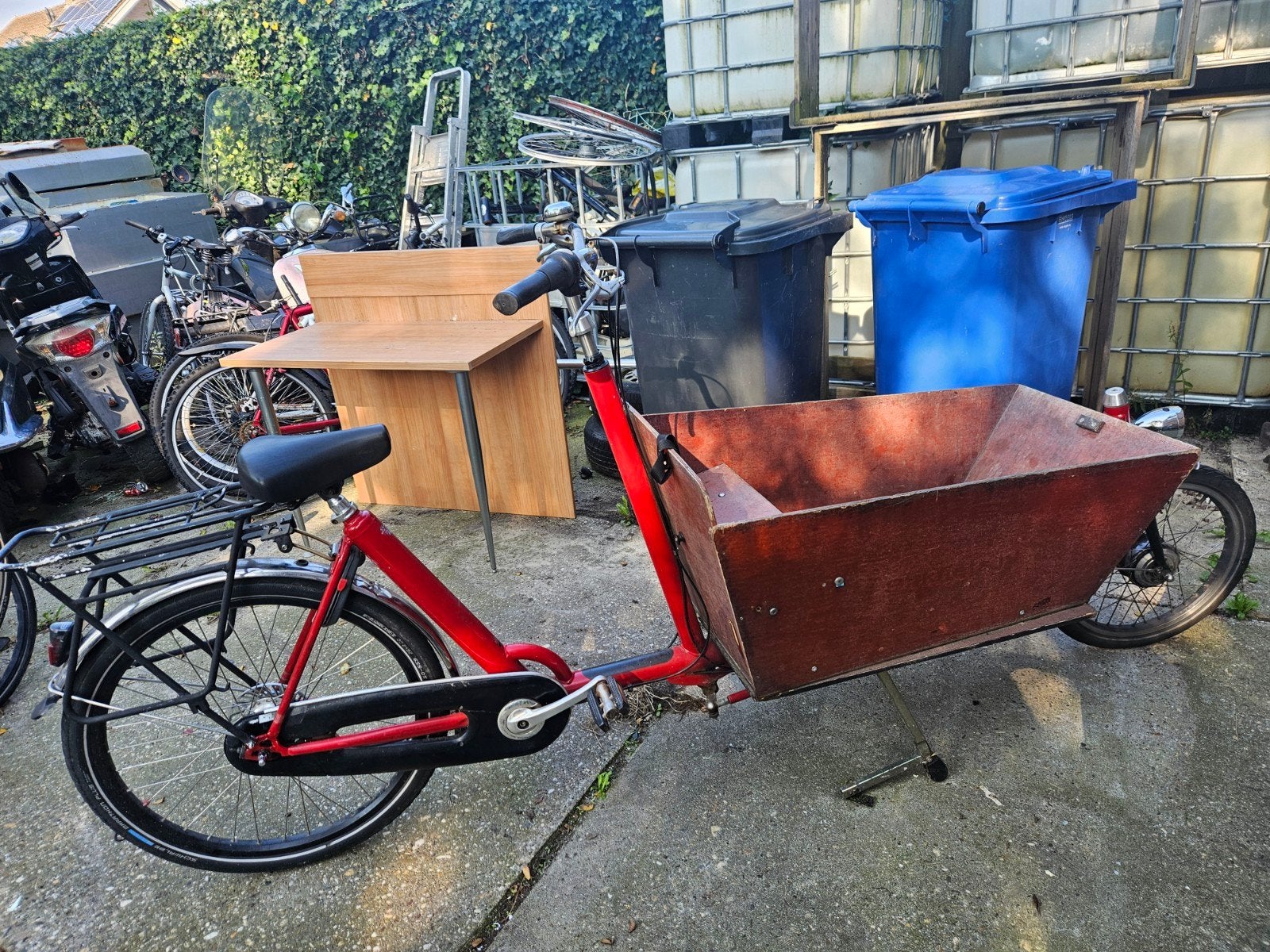 te koop bakfiets, Ophalen, Gebruikt