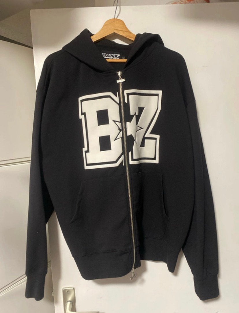 Bankzitters world tour vest, Ophalen of Verzenden, Nieuw, Maat 52/54 (L), Zwart