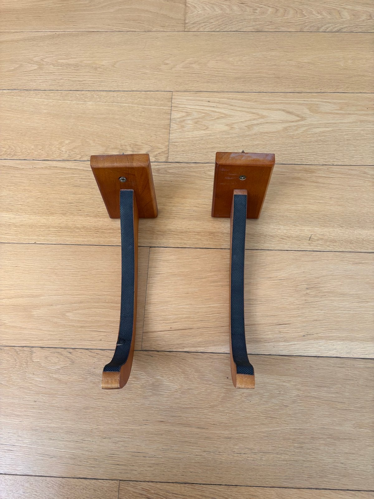 Houten wandhaken - set van 2 (surfboard/snowboard), Ophalen, Hout, Gebruikt, Klassiek