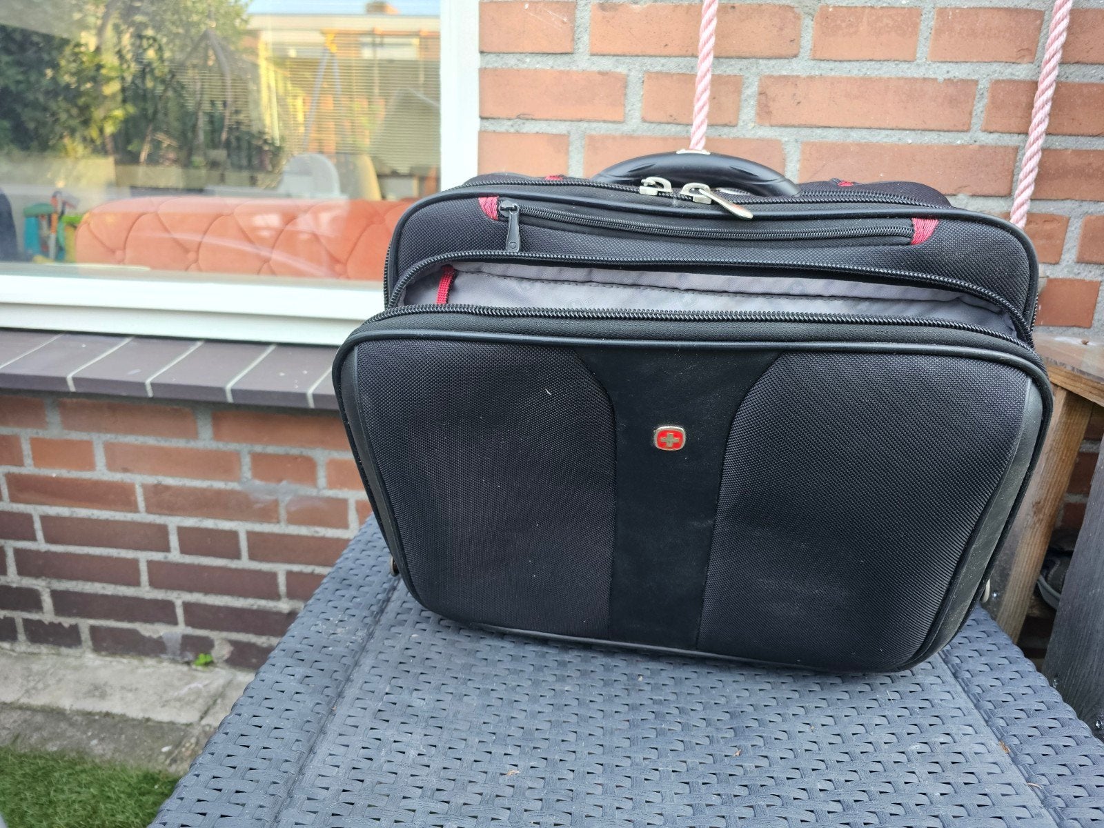 Wenger Laptoptas op Wieltjes - Zwar business, Ophalen of Verzenden