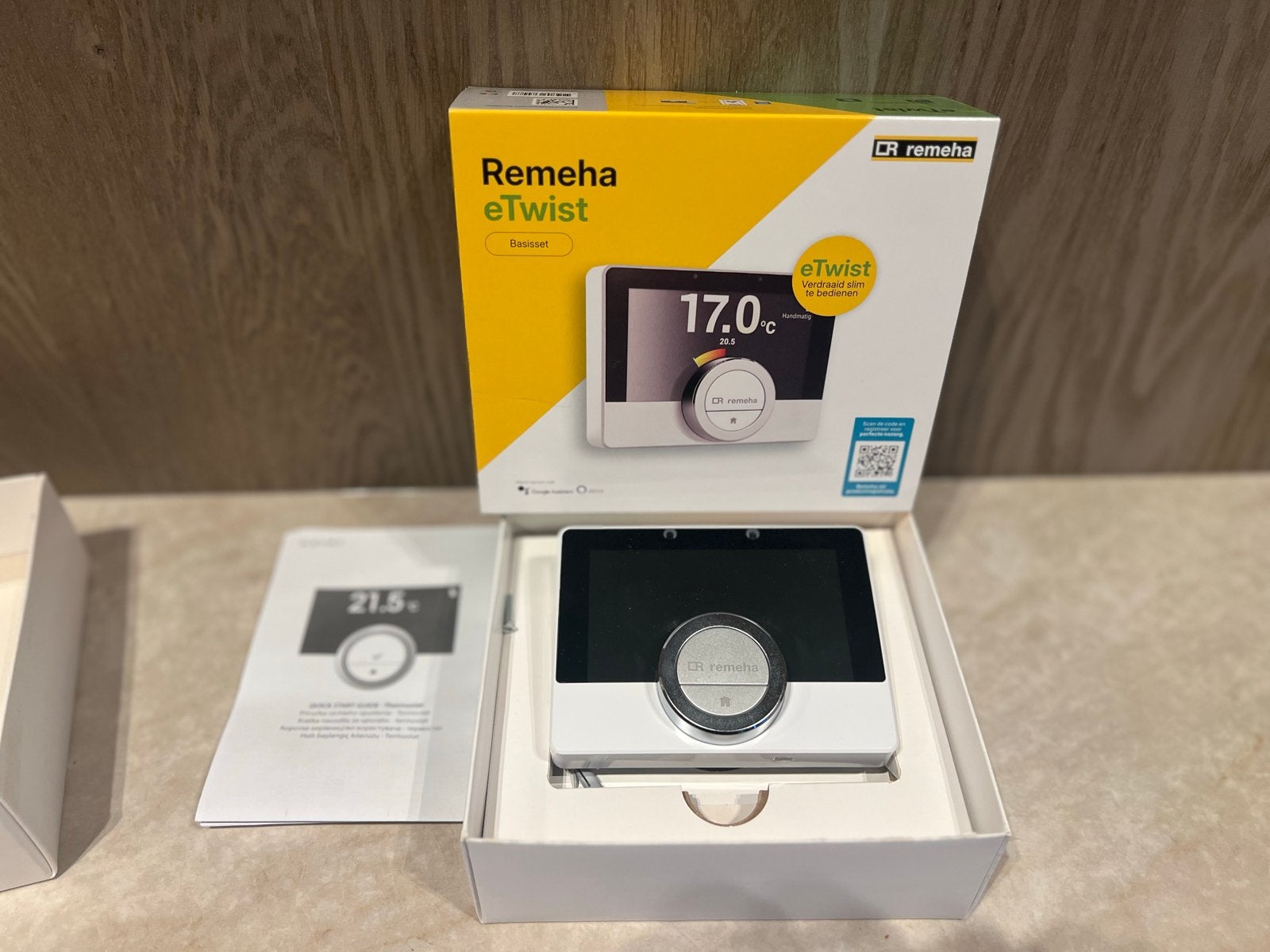 Remeha eTwist slimme wifi thermostaat - Nieuw in doos, Ophalen of Verzenden, Slimme thermostaat, Nieuw