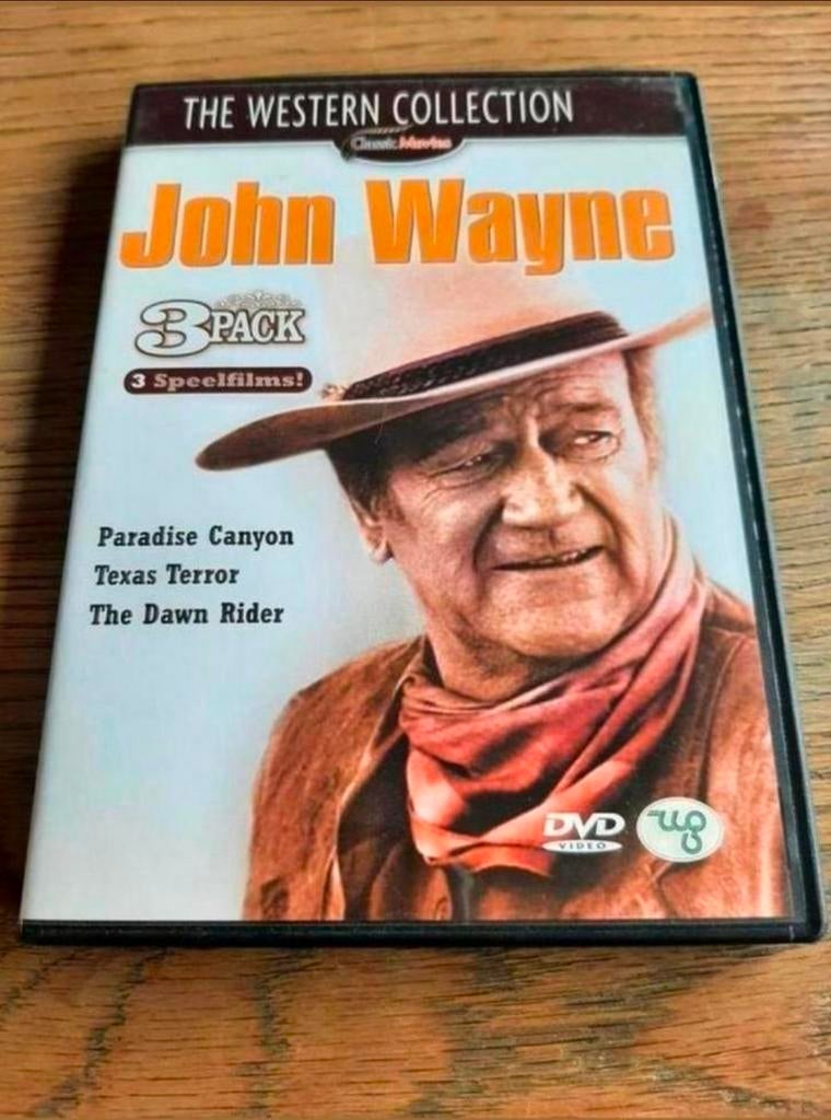 Western collection. John Wayne 3 Pack., Ophalen of Verzenden, 1960 tot 1980, Gebruikt, Actie en Avontuur