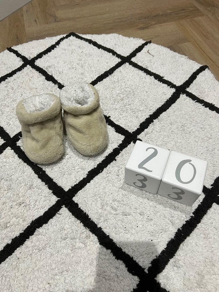 Heel goed beige Zeeman teddy fleece pantoffels sloffen 20 21, Jongetje of Meisje, Ophalen of Verzenden, Zo goed als nieuw, Zeeman