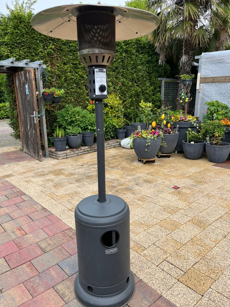 Terrasverwarmer eurocom, Ophalen