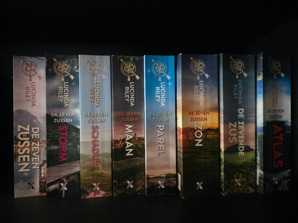 De zeven zussen- complete serie, Boeken, Ophalen of Verzenden, Gelezen, Lucinda Riley, Nederland